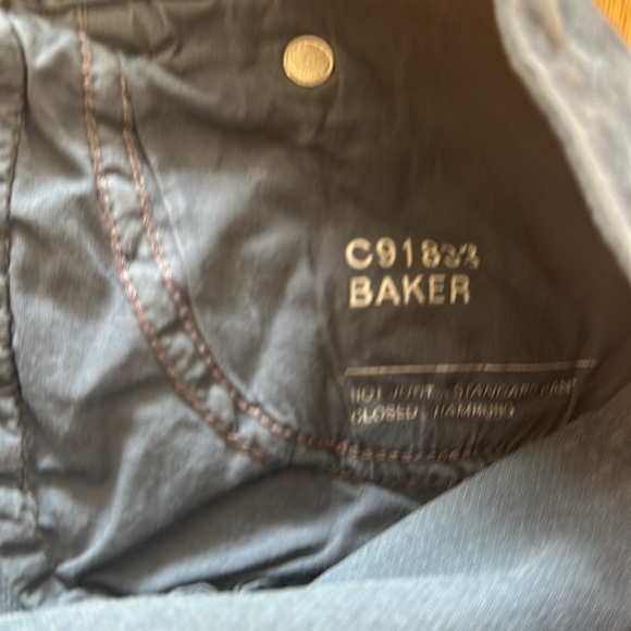 Closed sz 26 Baker blue Velour feel jeans zip fly great pre owned condition - Picture 6 of 8